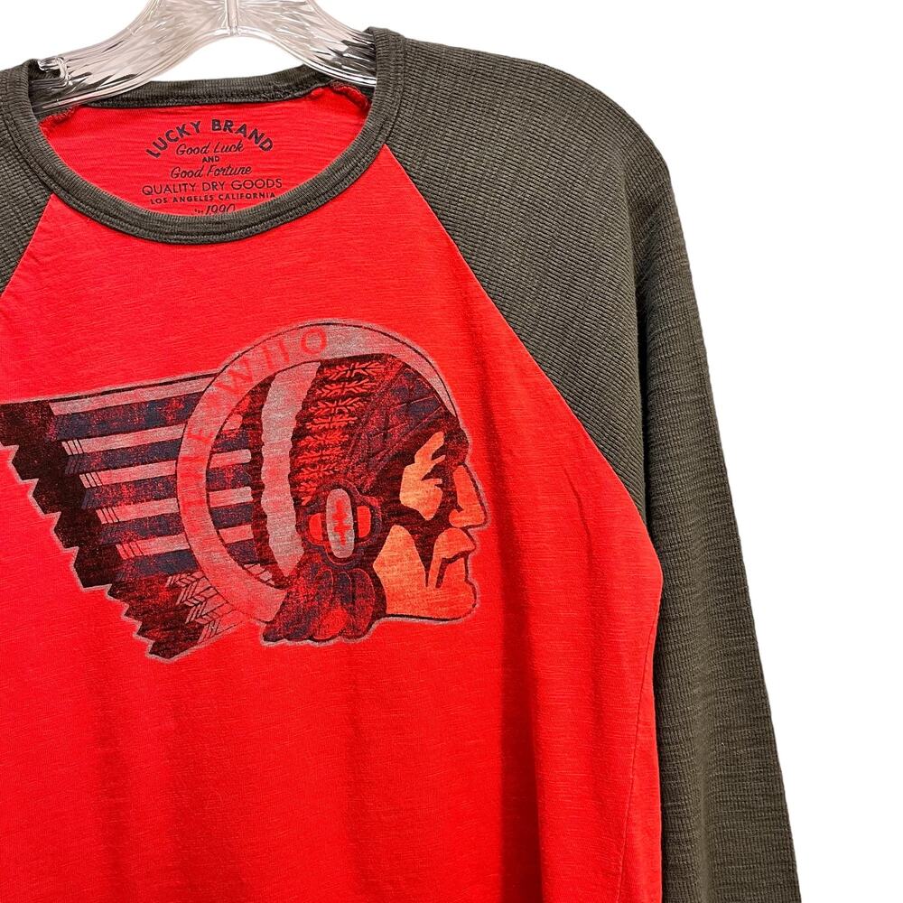 Lucky Brand The Who Graphic Band T-Shirt '76 Tour Rock Band Crew Neck Red S - Picture 3 of 7